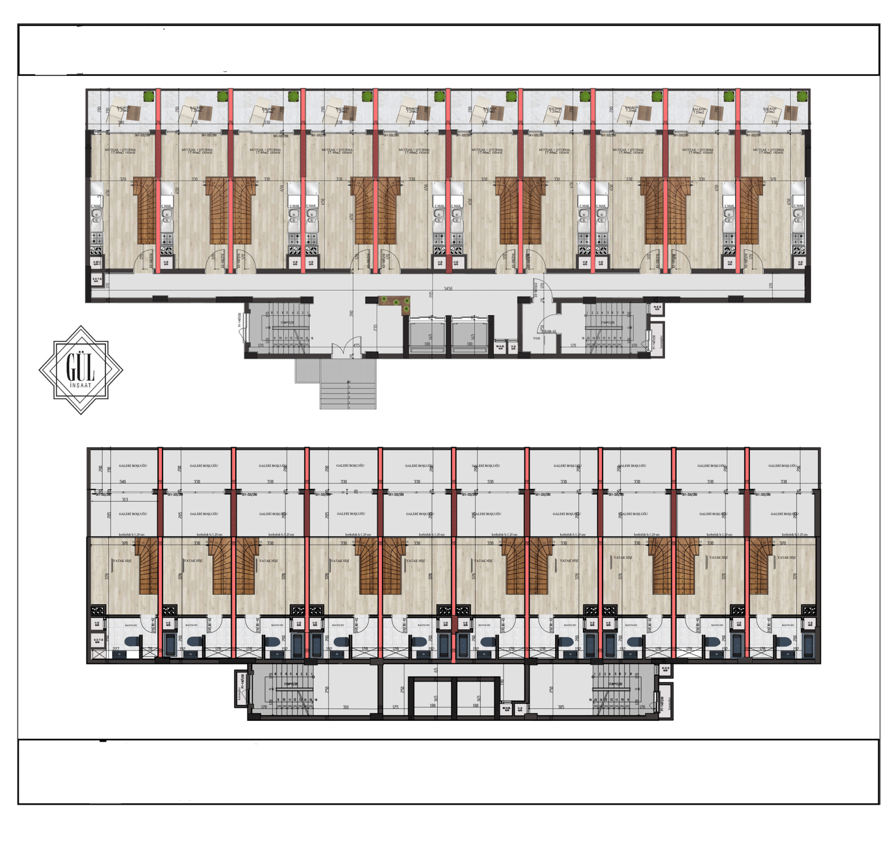 LOFT 40 KAT PLANI
